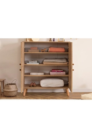 Meuble de rangement 4 portes - 95 x 111 x 36 cm