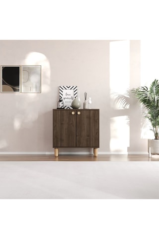 Meuble de rangement 2 portes - 72 x 73 x 36 cm