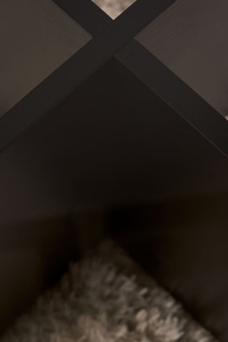 Table basse en verre - 75 x 35 cm