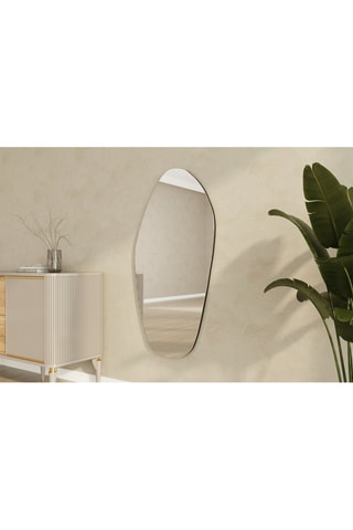 Miroir Bella - 60 x 120 x 2,2 cm - Blanc