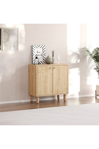 Console 2 portes Lina - 72 x 73 x 36 cm