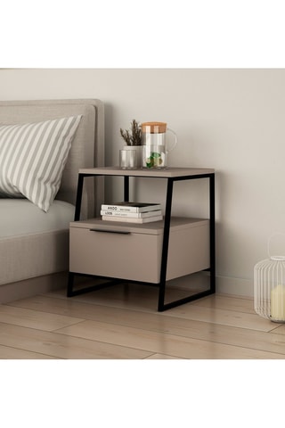 Table de chevet - 46 x 63 x 17 cm