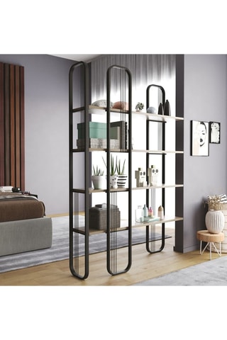 Bibliothèque - Noir et marron