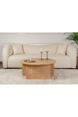 Table basse Moira - Imitation bois