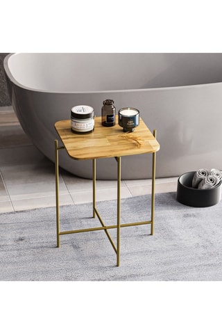 Table d'appoint en bois Shb-005-A - 46 x 56 x 46 cm