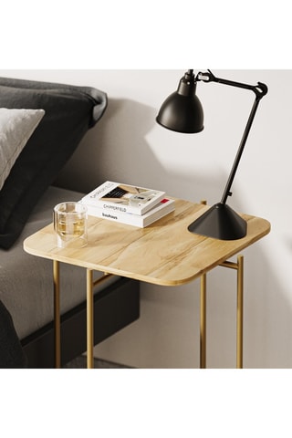 Table d'appoint en bois Shb-005-A - 46 x 56 x 46 cm