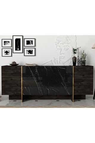 Buffet 4 portes - 180 x 44,8 x 75,5 cm