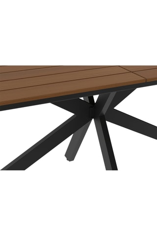 Mesa de jardín Milazzo - 190 x 80 x 75 cm