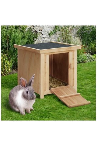 Gallinero nido de madera con techo abatible - 1 gallina