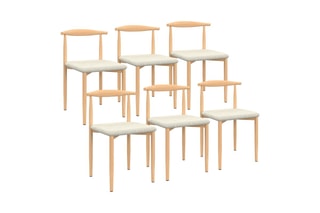 6 sillas Adam - 50 x 74 x 48 cm