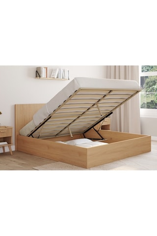 Canapé abatible con somier Faustine - Cama de 160 x 200 cm