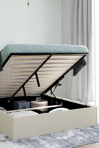 Canapé abatible con somier Louise - Cama de 140 x 190 cm