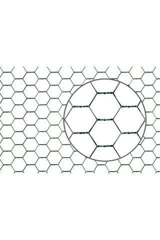 Corral de exterior con rejilla 18 m² 2023 - 3x6m