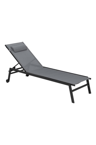 2 chaises longues reclinables Faro - 