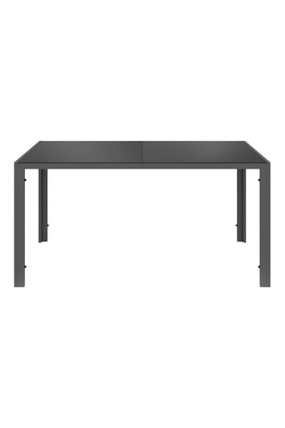 Salón de jardín Varna 6 plazas - Gris antracita