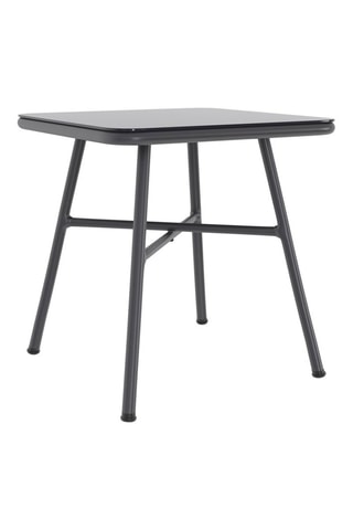 Salón de jardín Florida de 2 plazas gris antracita y efecto ratán