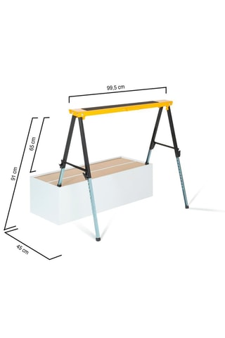 2 caballetes telescópicos