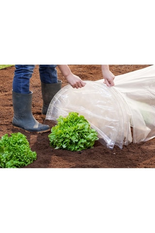 Túneles de cultivo con lona de 4 m para todas las estaciones - Pack de 3