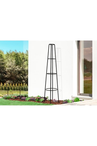 Torre para rosal de metal 200 cm
