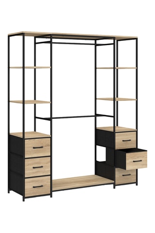 Vestidor de 6 cajones Iris - 167 x 140 x 40 cm