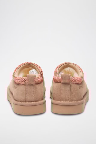 Sabots fourrés en nubuck Wigeon  - Rose clair
