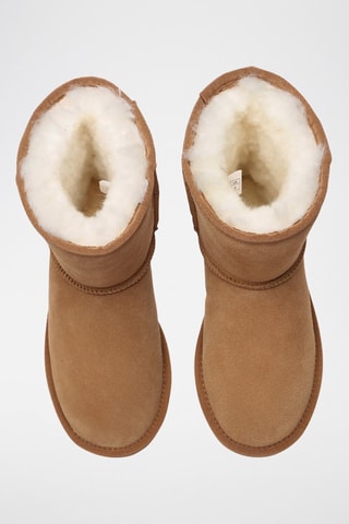 Bottines fourrées en nubuck Kookaburra  - Marron