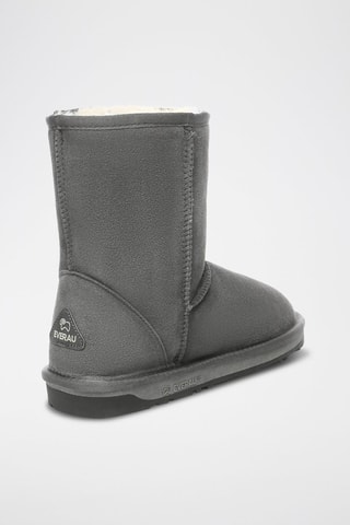 Bottines fourrées en nubuck Kookaburra  - Gris