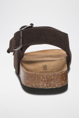 Sandales en nubuck Flame  - Marron