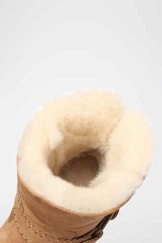 Bottines fourrées en cuir Pheasant  - Marron