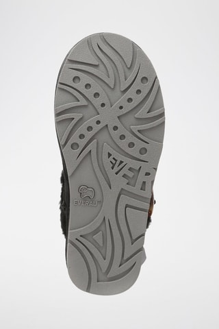 Bottines fourrées en nubuck Stork  - Noir