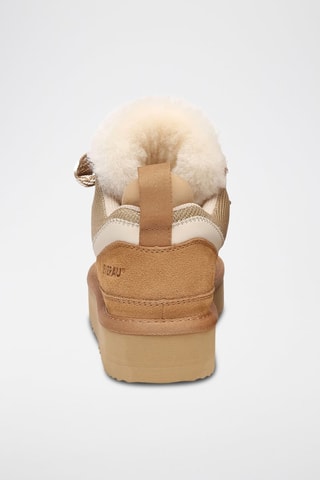 Baskets en nubuck Marbled  - Marron