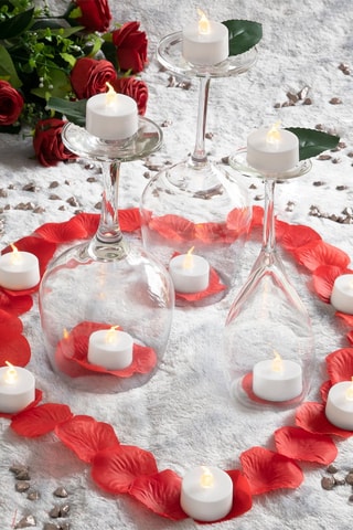 12 bougies LED à effet flamme