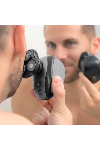Rasoir électrique ergonomique rechargeable 5-en-1