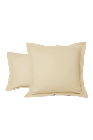 Funda de almohada de algodón 57 hilos/cm² Uni - Lino