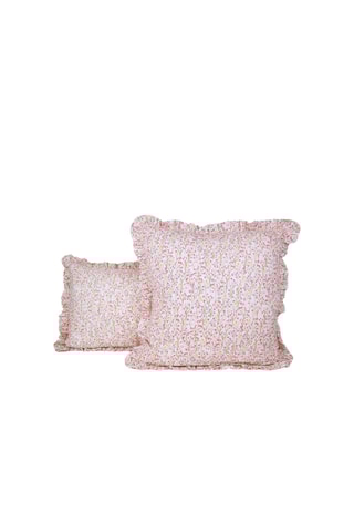 Funda de almohada Laure - Rosa - 65 x 65 cm