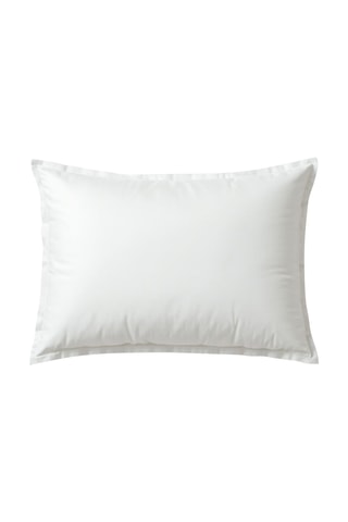 Funda de almohada de algodón Holliday - Blanco - 50 x 70 cm