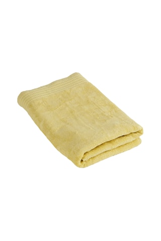Toalla de ducha Uni - Amarillo - 70 x 140 cm