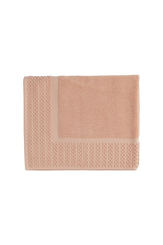 Alfombra de baño Uni - Coral - 60 x 80 cm