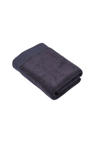 Toalla de baño Uni - Antracita - 100 x 150 cm