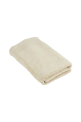 Toalla de baño Uni - Beige - 100 x 150 cm