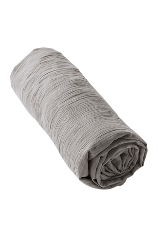 Sábana bajera Gaze - Gris claro