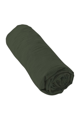 Sábana bajera Gaze - Verde oscuro