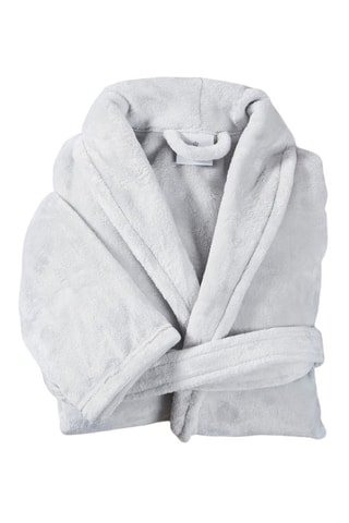 Albornoz Microfibre - Gris claro