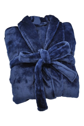 Albornoz Microfibre - Azul marino