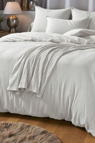 Funda nórdica Gaze - Blanco