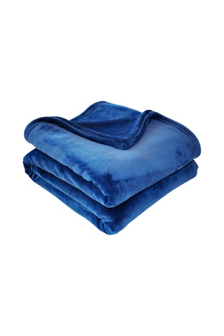 Manta - Azul marino - 220 x 240 cm