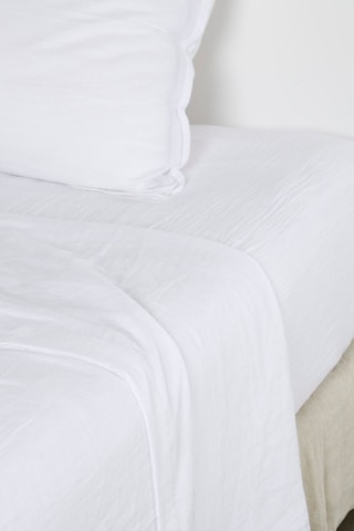 Sábana encimera Gaze - Blanco