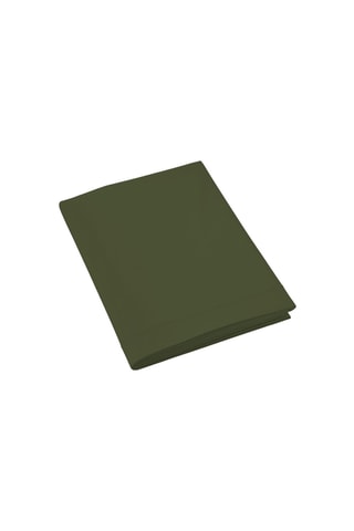 Sábana de percal de algodón 80 hilos/cm² Uni - Caqui