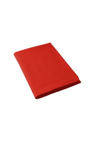 Sábana de algodón 57 hilos/cm² - Naranja