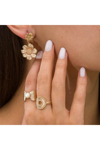 Bague Aimée - Plaqué or jaune